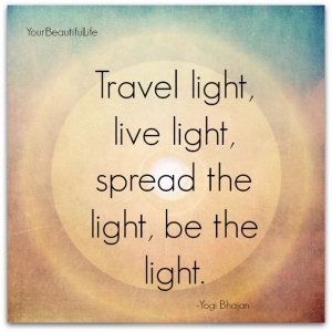 citation de Yogi Bhajan, fondateur du Kundalini Yoga concernant la lumière